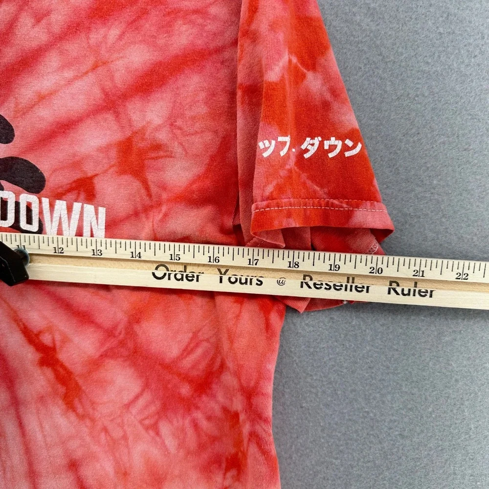 CoryxKenshin Up Down Up Down Official YOUTUBE Tie Dye Shirt Red SZ M Gamer RARE